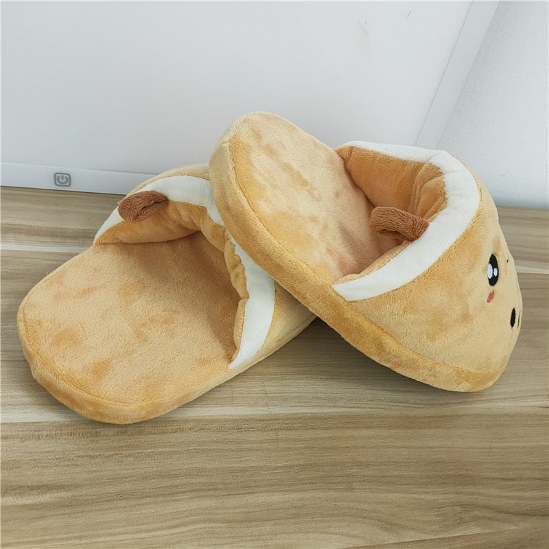 Cute Boba Pillow Bubble Tea Plush Slippers Stuffed Body Cup Shaped Shoes Super Soft Milk Tea Indoor Slippers Food Adult Slippers