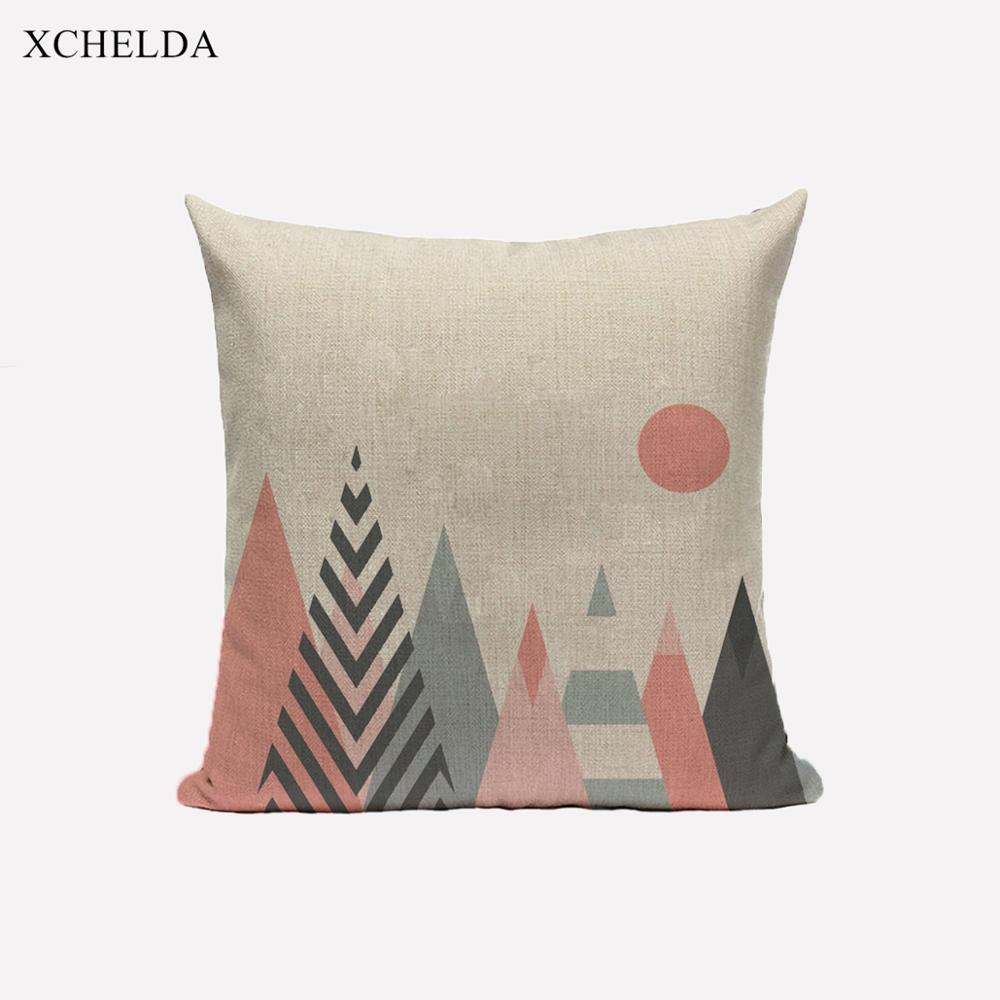 Scandinavian Nordic Cushion Cover Home Decor Modern Pillow Case 45*45 40*40 Decorative Pillowcase Outdoor Sofa Garden Decoration