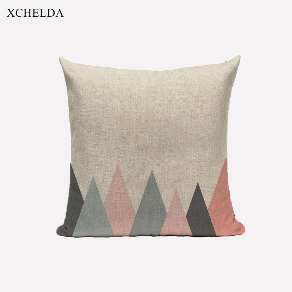 Scandinavian Nordic Cushion Cover Home Decor Modern Pillow Case 45*45 40*40 Decorative Pillowcase Outdoor Sofa Garden Decoration