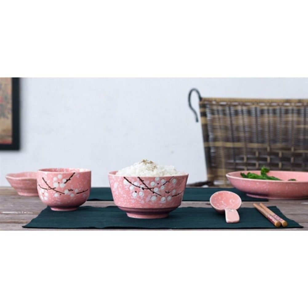 Japanese Ceramic Tableware cutlery table Set Household Dinnerware dining table dish dinner set plates and dishes eco friendly