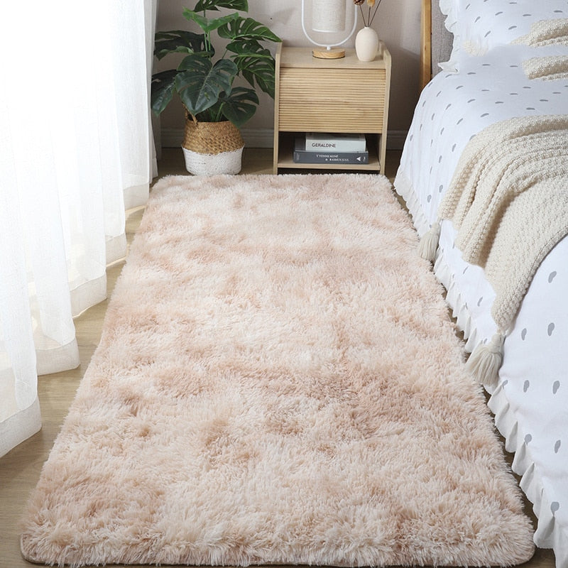 40*60cm/50*80cm Warm Carpet Bedroom Bedside Blanket Home Living Room Girl Room Plush Blanket Under The Bed