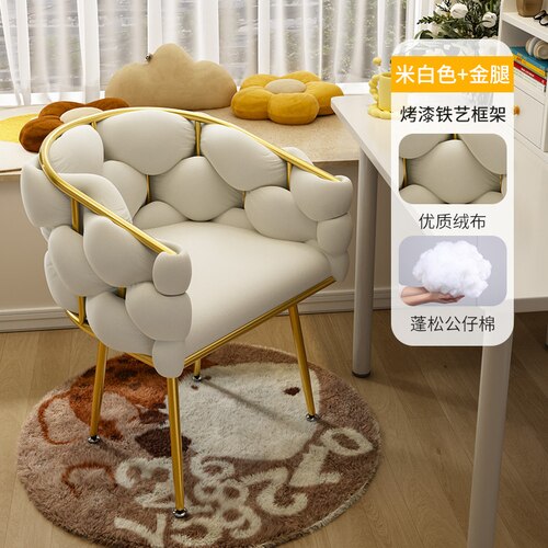 Living Room Arm Dining Chair Feature Modern Lounge Outdoor Kitchen Dining Chair Nordic Office Design Sandalye Home Furniture