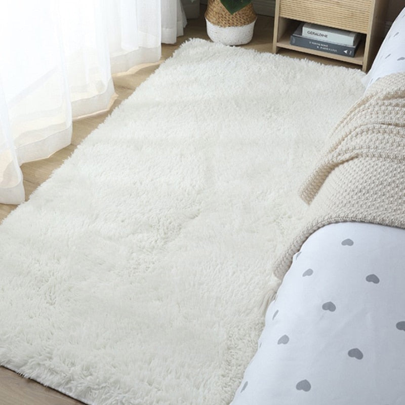 40*60cm/50*80cm Warm Carpet Bedroom Bedside Blanket Home Living Room Girl Room Plush Blanket Under The Bed