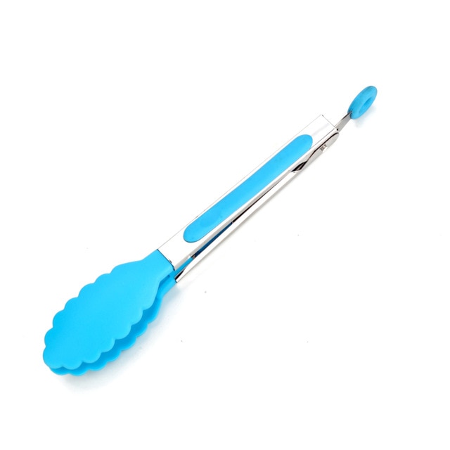 Kitchen Accessories plastic Silicone Kitchen Cooking Salad Serving Stainless Steel Handle Utensil Kitchen Tools Kitchen Gadgets