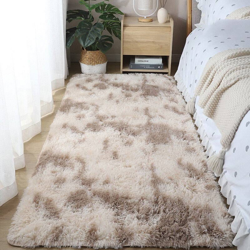 40*60cm/50*80cm Warm Carpet Bedroom Bedside Blanket Home Living Room Girl Room Plush Blanket Under The Bed