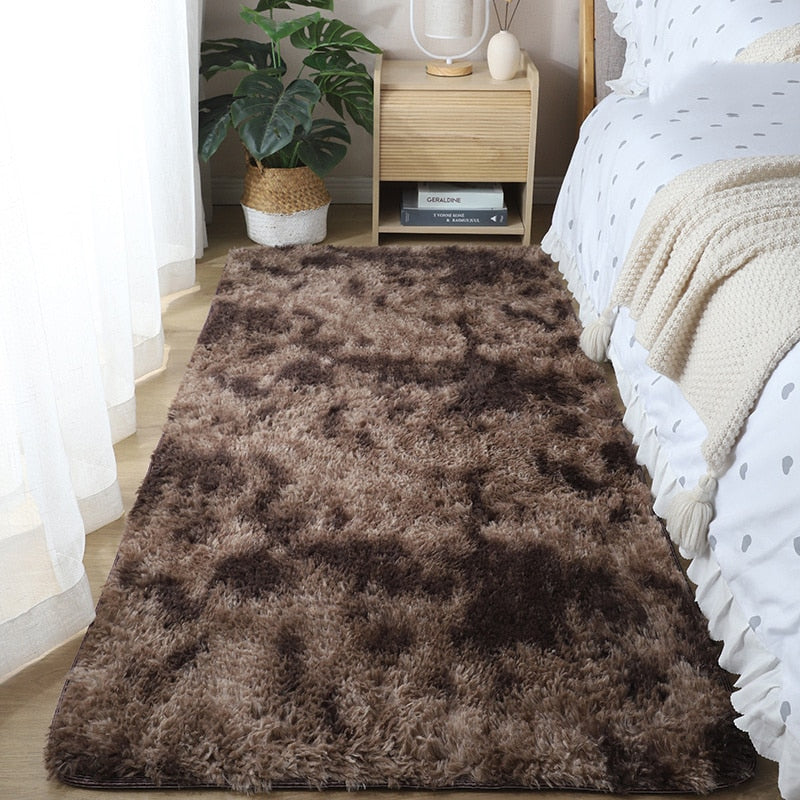 40*60cm/50*80cm Warm Carpet Bedroom Bedside Blanket Home Living Room Girl Room Plush Blanket Under The Bed