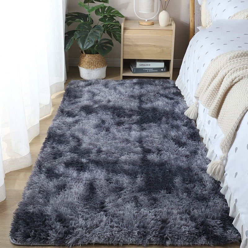 40*60cm/50*80cm Warm Carpet Bedroom Bedside Blanket Home Living Room Girl Room Plush Blanket Under The Bed