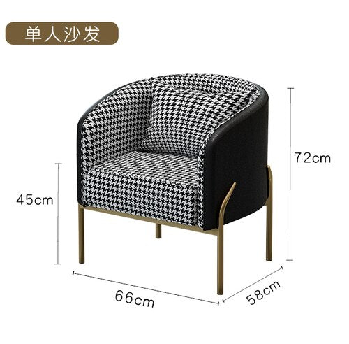 Leather Dining Chair Modern Lounge Iron Relax Ground Chair Sex Bar Kitchen Stools Muebles De La Sala Library Furniture YYY40XP