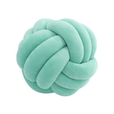 Hand Knot Cushion Sofa Throw Pillow Soft Round Handmade Knotted Ball Car Bedding Stuffed Pillow Bed Living Room Chair Home Decor