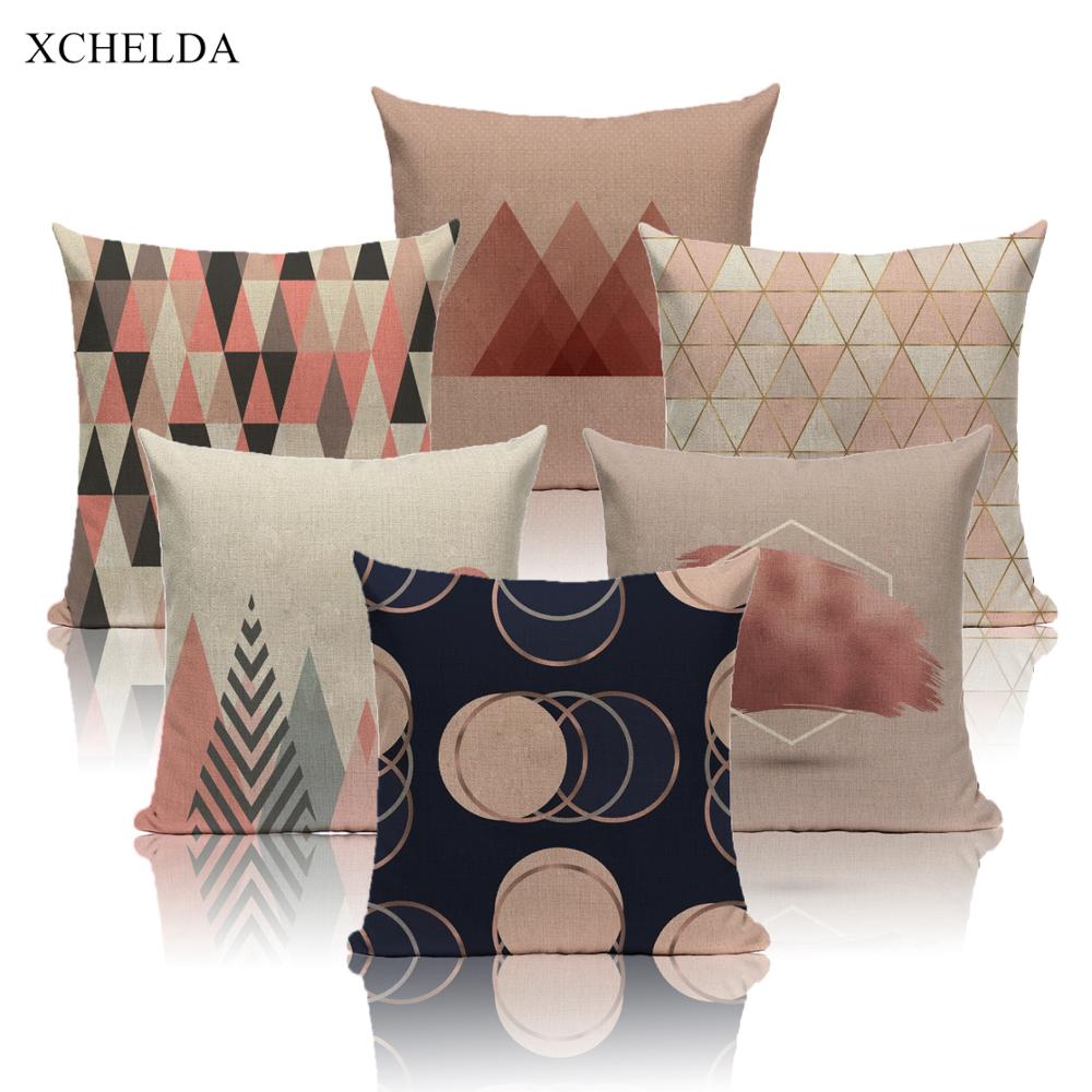 Scandinavian Nordic Cushion Cover Home Decor Modern Pillow Case 45*45 40*40 Decorative Pillowcase Outdoor Sofa Garden Decoration